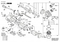 Bosch 3 601 GC3 000 GWX 17-125 Angle Grinder Spare Parts